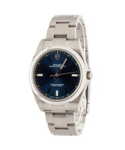 Alternative view of HandMade The Rolex Oyster Perpetual 114300 Blue Dial 39MM