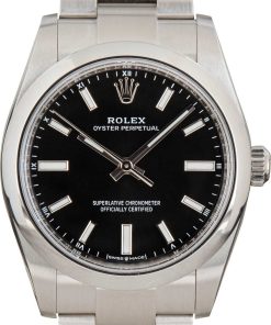 HandMade The Rolex Oyster Perpetual Black 124200