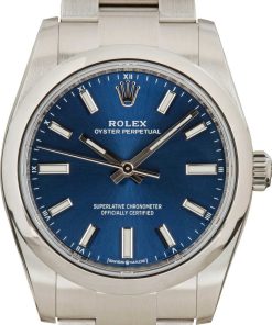 HandMade The Rolex Oyster Perpetual 124200 Blue