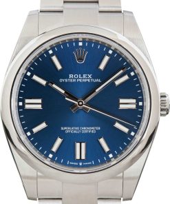 HandMade The Rolex Oyster Perpetual 41 124300 Blue Dial