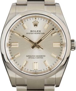 HandMade The Rolex Oyster Perpetual 126000 Silver