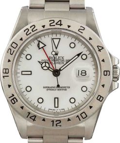 HandMade The Rolex Explorer II 16570 Mens White Dial