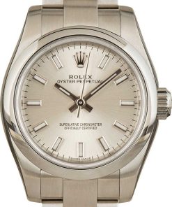HandMade The Ladies Rolex Oyster Perpetual 176200 Stainless Steel