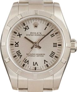 HandMade The Ladies Rolex Oyster Perpetual 176210 Roman Dial