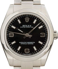 HandMade The Rolex Oyster Perpetual 31mm 177200 Black Dial
