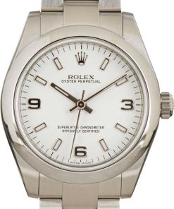 HandMade The Rolex Oyster Perpetual 177200 White Dial