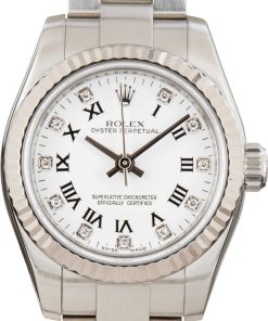 HandMade The Ladies Rolex Oyster Perpetual 26 176234 Stainless Steel