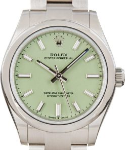 HandMade The Rolex Oyster Perpetual 31 ref 277200 Pistachio Dial