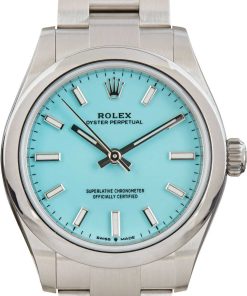 HandMade The Rolex Oyster Perpetual 277200 Turquoise Blue