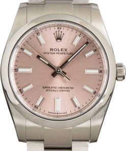 HandMade The Rolex Oyster Perpetual 124200 Pink Dial
