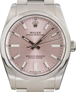 HandMade The Rolex Oyster Perpetual 124200 Pink Dial