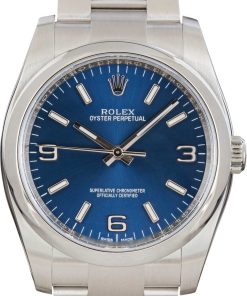 HandMade The Rolex Oyster Perpetual 116000 Blue Dial