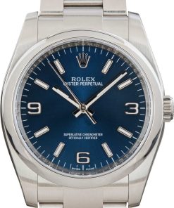 HandMade The Rolex Oyster Perpetual Ref 116000 Blue Dial