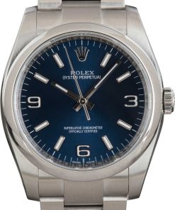 HandMade The Rolex Oyster Perpetual Ref 116000 Blue Dial