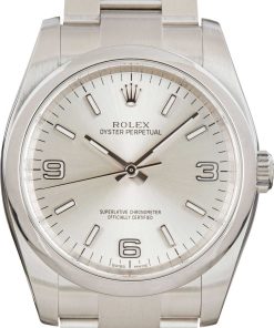 HandMade The Rolex Oyster Perpetual 36 Silver Dial 116000 Stainless Steel