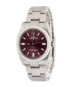 Alternative view of HandMade The Rolex Oyster Perpetual Ref 116000 Red Grape Dial