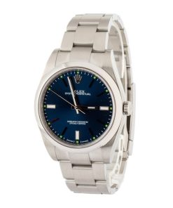 Alternative view of HandMade The Rolex Oyster Perpetual 39MM 114300 Blue Dial