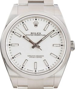 HandMade The Rolex Oyster Perpetual Ref 114300 White Dial