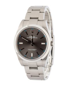 Alternative view of HandMade The Rolex Oyster Perpetual 39 114300 Dark Rhodium Dial