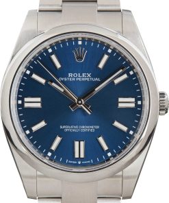 HandMade The Rolex Oyster Perpetual 41 Ref 124300 Blue Dial