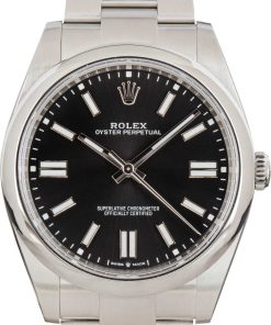 HandMade The Rolex Oyster Perpetual Black 124300