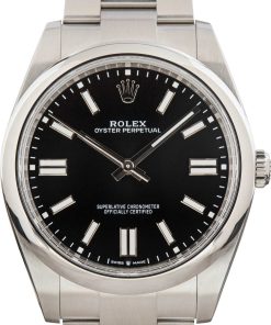 HandMade The Rolex Oyster Perpetual Ref 124300 Black Dial