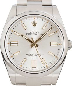 HandMade The Rolex Oyster Perpetual 41 Ref 124300 Silver Dial