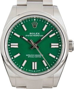HandMade The Rolex Oyster Perpetual 41 134300 Green Dial