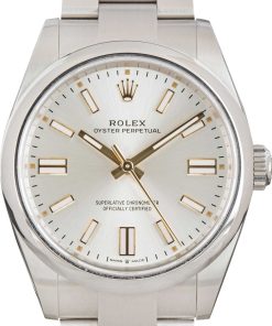 HandMade The Rolex Oyster Perpetual 41 Ref 134300 Silver Dial