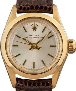 HandMade The Ladies Rolex Oyster Perpetual 6618