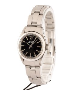 Alternative view of HandMade The Ladies Rolex Oyster Perpetual 6718 Black Dial