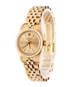 Alternative view of HandMade The Ladies Oyster Perpetual 6719 Yellow Gold