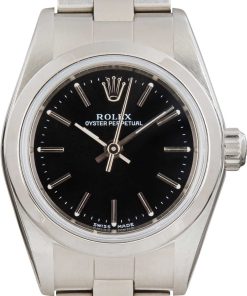 HandMade The Rolex Oyster Perpetual Ref 76080 Black Dial