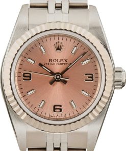 HandMade The Ladies Rolex Oyster Perpetual 76094 Pink