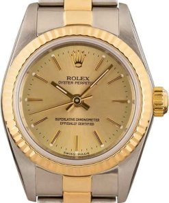HandMade The Ladies Rolex Oyster Perpetual 76193