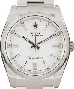 HandMade The Rolex Oyster Perpetual 116000 White Dial