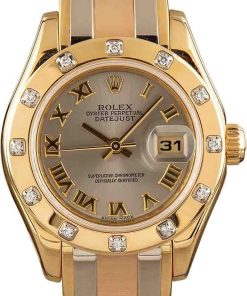 HandMade The Ladies Rolex Pearlmaster 80318