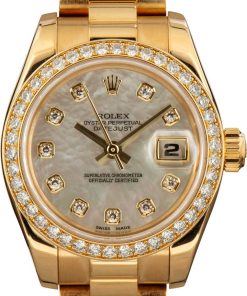 HandMade The Ladies Rolex President 179138 Diamonds