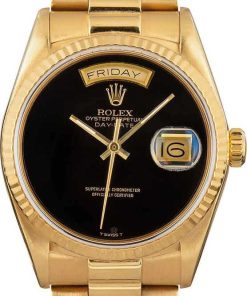 HandMade The Rolex Day-Date President 18038 Black Onyx Dial