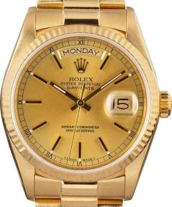 HandMade The Mens 18K Rolex Day Date 18038