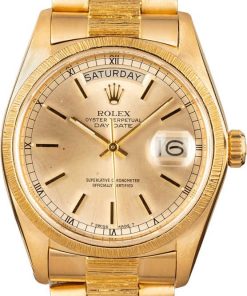 HandMade The Rolex Presidential Day-Date 18078 Bark Accents