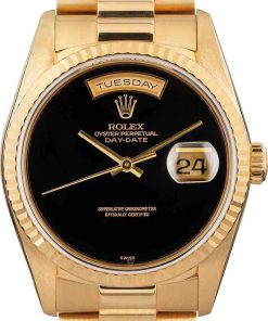 HandMade The Rolex Day-Date Presidential 18238 Black Dial