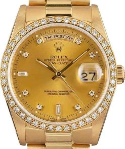 HandMade The Rolex President 18348 Diamond Dial
