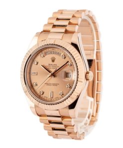 Alternative view of HandMade The Rolex Day-Date II 218235 Diamond