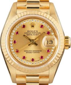 HandMade The Rolex Ladies President 69138 Diamond Dial