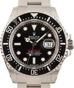 HandMade The Rolex Sea-Dweller 126600 Red Letter Dial