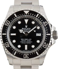 HandMade The Rolex Sea-Dweller Ref 136660 Black Chromalight Dial
