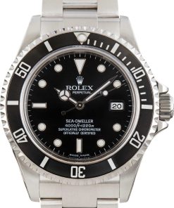 HandMade The Rolex Sea-Dweller Black Dial Ref 16600 Stainless Steel