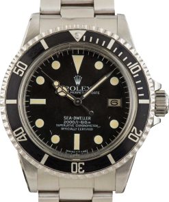 HandMade The Mens Vintage Rolex Sea-Dweller 1665 Great White