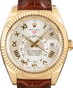 HandMade The Rolex Sky-Dweller Ref 326138 Silver Roman Dial